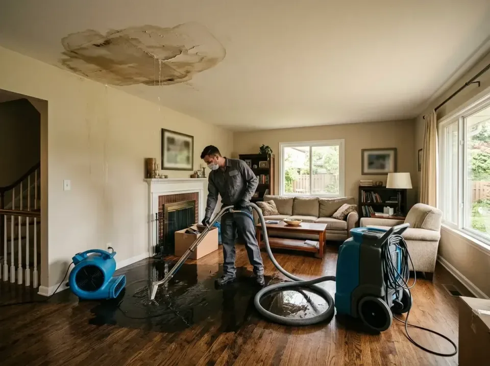 attic-pipe-burst-ceiling-drip-008 — frequently asked questions, Water Damage Restoration & Carpet Care in St. Petersburg, FL